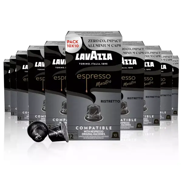 100 Cápsulas Lavazza Espresso Maestro Ristretto 100 Cápsulas Lavazza Espresso Maestro Ristretto