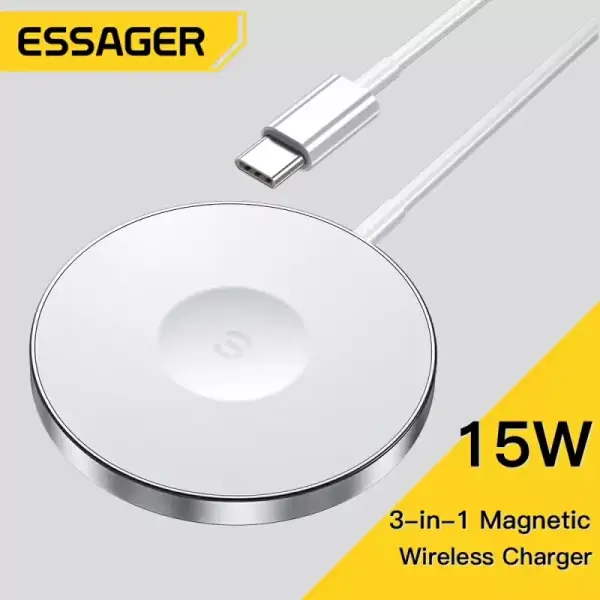 Cargador inalámbrico Essager 15W Cargador inalámbrico Essager 15W
