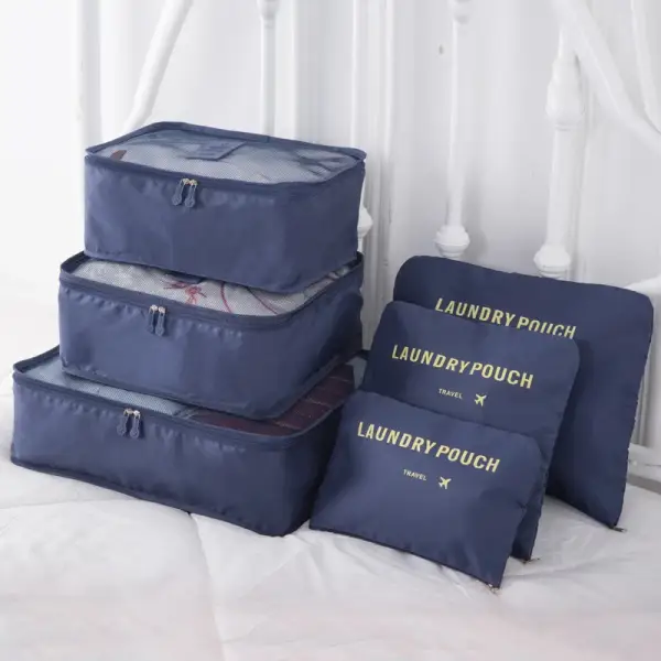Set 6 bolsas de almacenamiento para viajes Set 6 bolsas de almacenamiento para viajes
