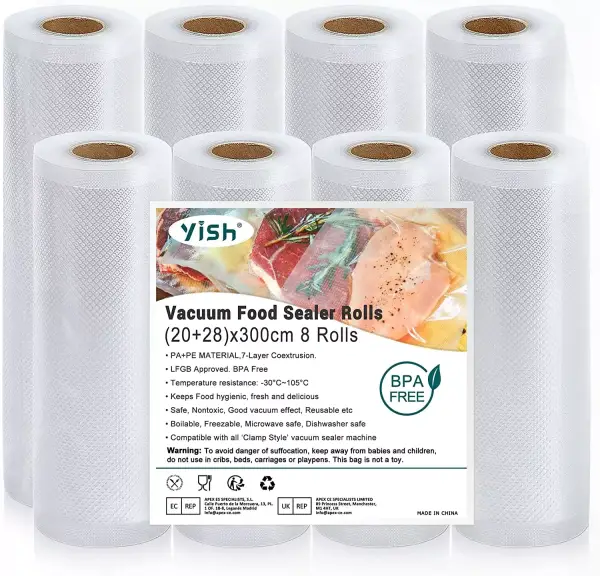 8x Rollos envasadora al vacío 8x Rollos envasadora al vacío