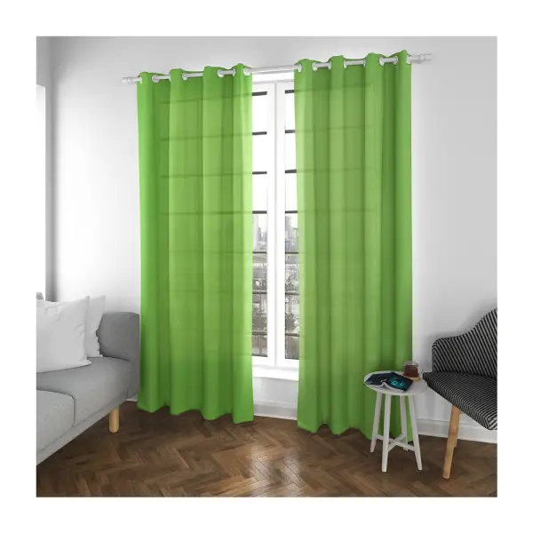 Cortinas translucidas 2pcs 150x160cm Cortinas translucidas 2pcs 150x160cm
