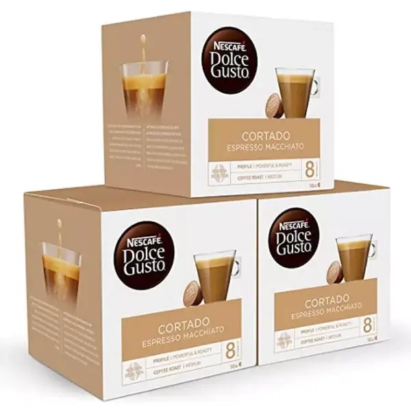 Pack 48 cápsulas Dolce Gusto Cortado Pack 48 cápsulas Dolce Gusto Cortado