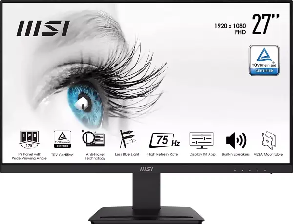 Monitor Profesional MSI Pro 27" FHD IPS Monitor Profesional MSI Pro 27" FHD IPS