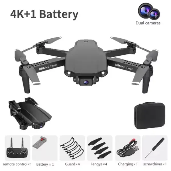 Mini Dron con Cámara Dual 4K E99 Pro 2 Mini Dron con Cámara Dual 4K E99 Pro 2