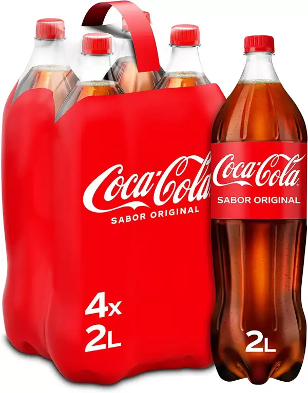 4x 2L Coca-Cola Sabor Original 4x 2L Coca-Cola Sabor Original