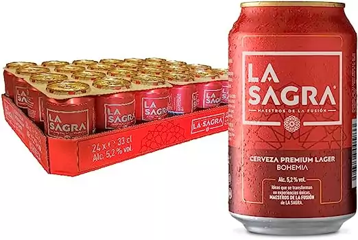 24 latas Cerveza La Sagra Bohemia 330ml 24 latas Cerveza La Sagra Bohemia 330ml
