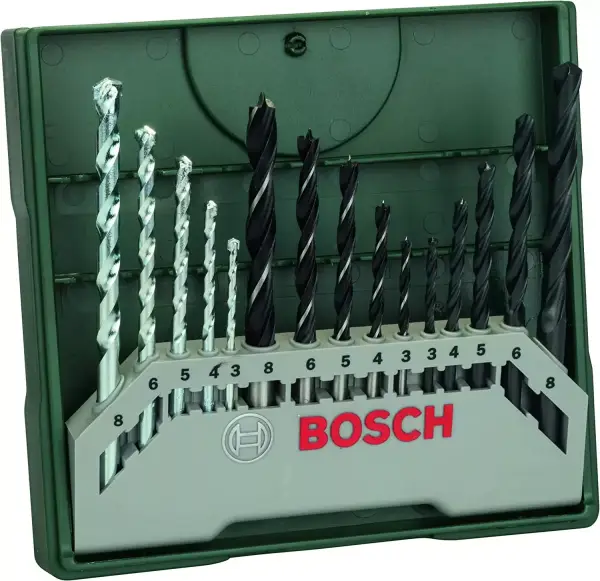 Set mixto Bosch Mini-X-Line con 15 brocas Set mixto Bosch Mini-X-Line con 15 brocas