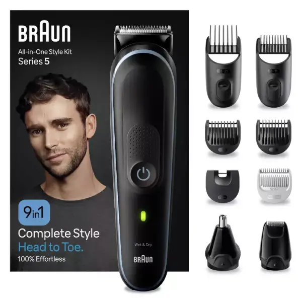 Recortadora todo en uno Braun Series 5 9en1 Recortadora todo en uno Braun Series 5 9en1