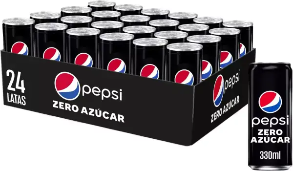 24 x 330ml Pepsi Zero Azúcar 24 x 330ml Pepsi Zero Azúcar