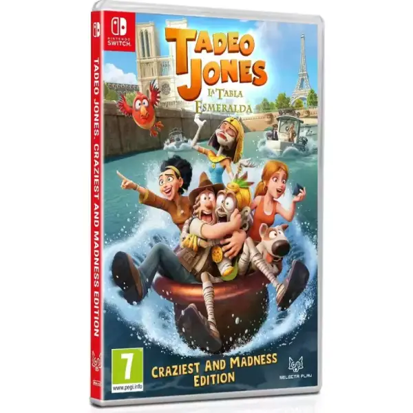 Tadeo Jones 3: La Tabla Esmeralda para Nintendo Switch Tadeo Jones 3: La Tabla Esmeralda para Nintendo Switch