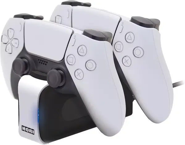 Base de carga doble para mandos DualSense PS5 de Hori Base de carga doble para mandos DualSense PS5 de Hori