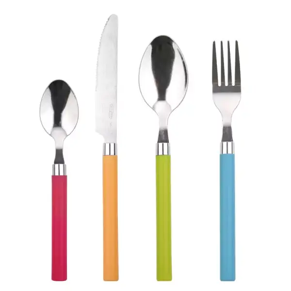 Set 24pcs Cubertería acero inoxidable San Ignacio Set 24pcs Cubertería acero inoxidable San Ignacio
