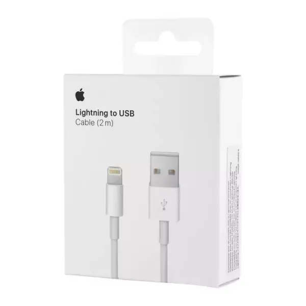 Cable USB Lightning Apple 2M Cable USB Lightning Apple 2M