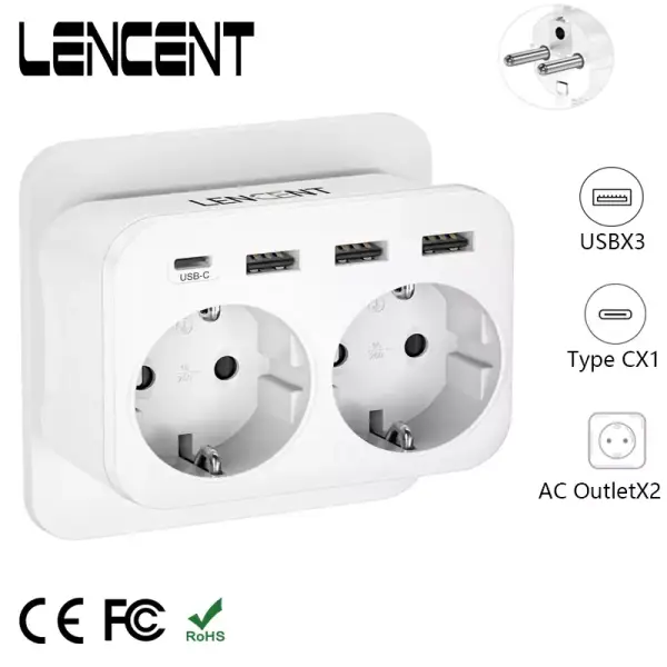 Cargador de pared 6 en 1 Cargador de pared 6 en 1