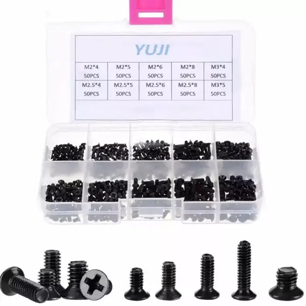 Juego de tornillos para ordenador portátil Juego de tornillos para ordenador portátil