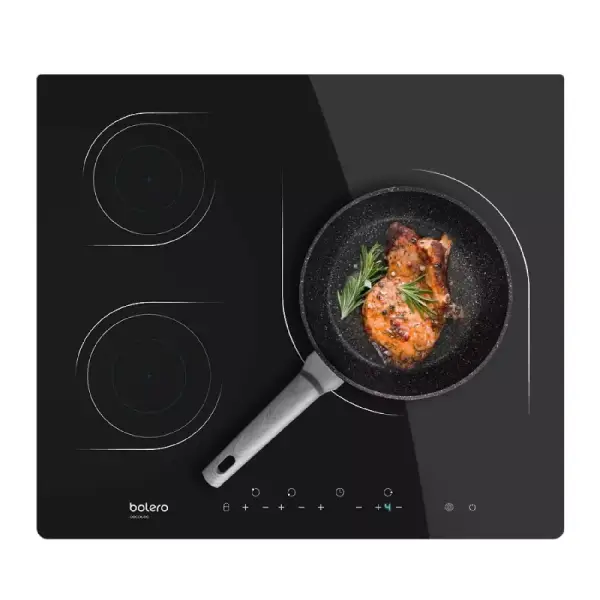 Placa Vitrocerámica Cecotec Bolero 3 Fuegos 2700W Placa Vitrocerámica Cecotec Bolero 3 Fuegos 2700W