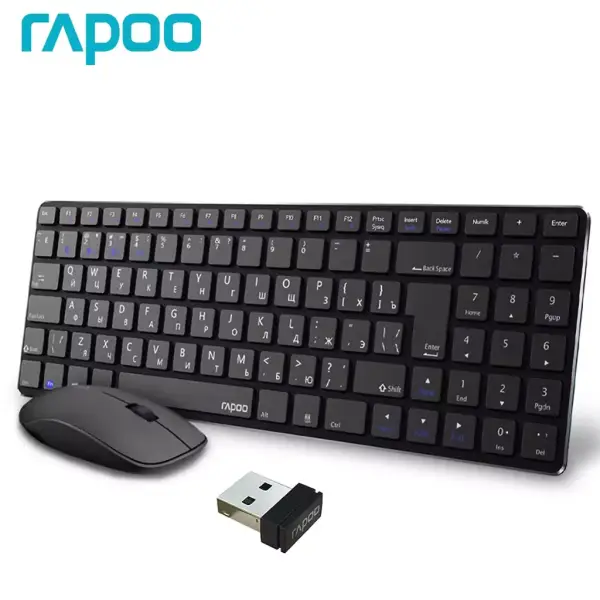 Rapoo teclado inalámbrico + ratón Rapoo teclado inalámbrico + ratón