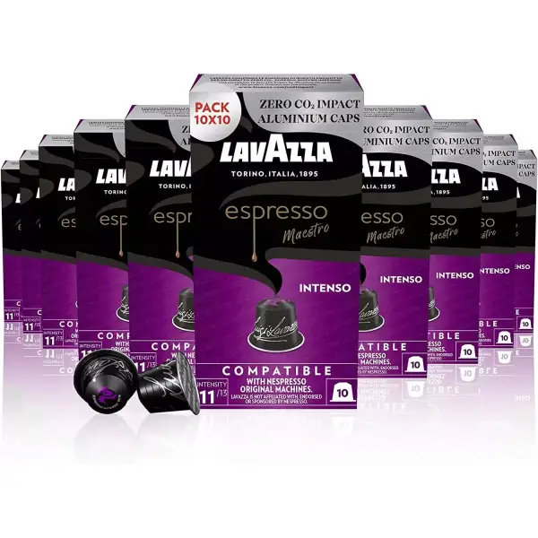 100 Cápsulas Lavazza Espresso Maestro Intenso 100 Cápsulas Lavazza Espresso Maestro Intenso