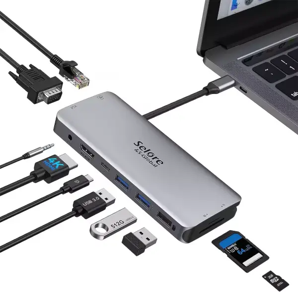 HUB USB-C 10en1 HUB USB-C 10en1