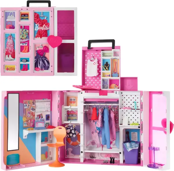 Barbie Fashionista Armario de ensueño 2.0 +30 Accesorios de moda Barbie Fashionista Armario de ensueño 2.0 +30 Accesorios de moda