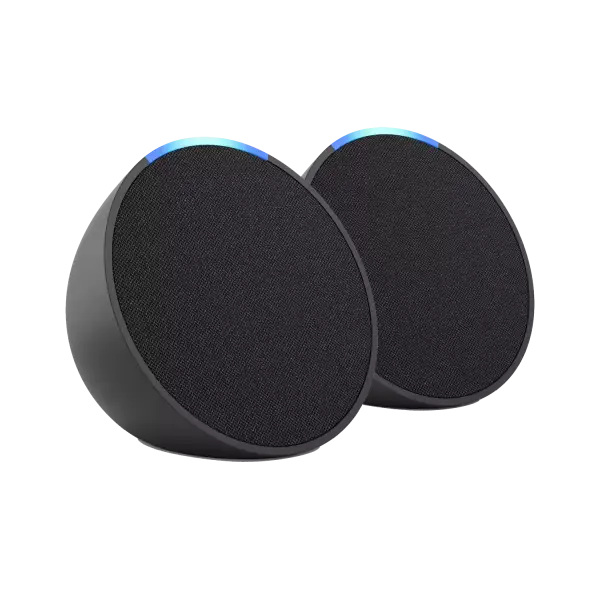 2x Alexa Echo Pop 2x Alexa Echo Pop