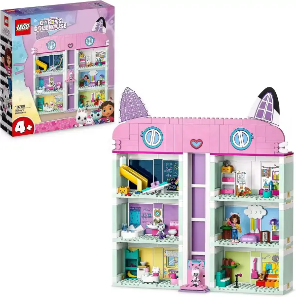 Lego Casa de Muñecas de Gabby casita 4 pisos + accesorios Lego Casa de Muñecas de Gabby casita 4 pisos + accesorios