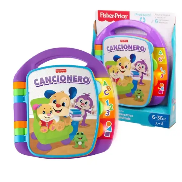 Libro interactivo de aprendizaje Fisher-Price Libro interactivo de aprendizaje Fisher-Price