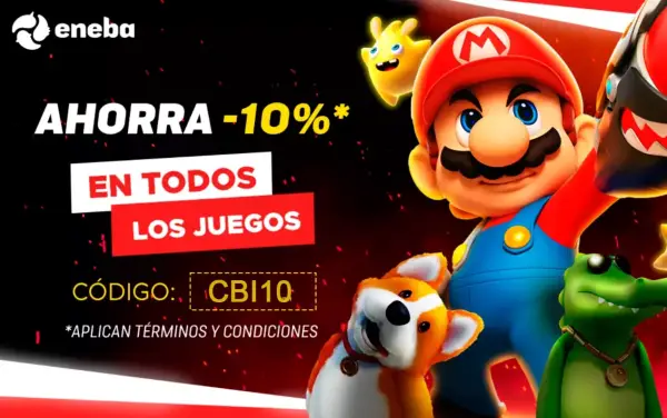 10% de descuento extra en todos los juegos digitales en Eneba 10% de descuento extra en todos los juegos digitales en Eneba
