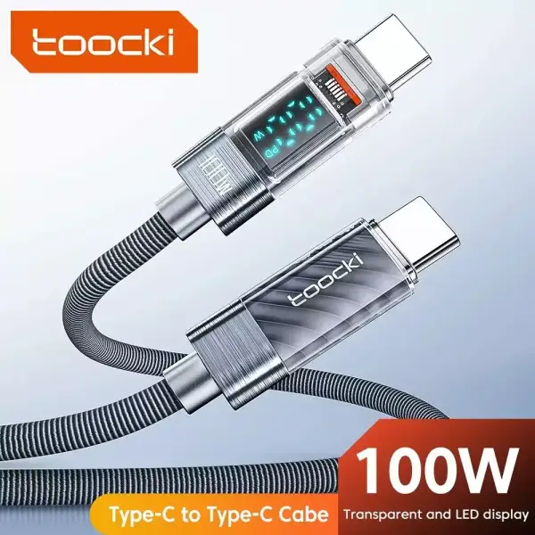Cable USB-C 100W Toocki Cable USB-C 100W Toocki