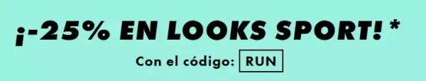 -25% de Dto. en Looks Sport Asos -25% de Dto. en Looks Sport Asos