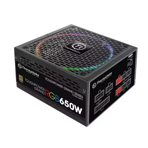 Thermaltake Toughpower Grand RGB 650W 80+ Gold Full Modular Thermaltake Toughpower Grand RGB 650W 80+ Gold Full Modular