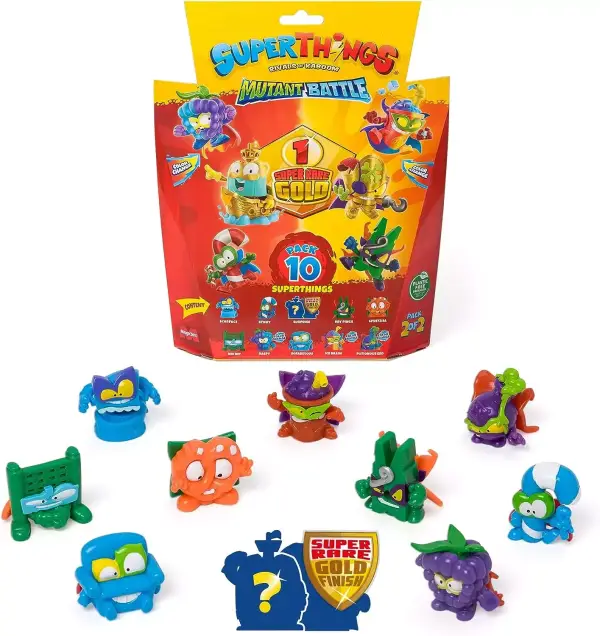 Pack de 10 SuperThings Serie Mutant Battl Pack de 10 SuperThings Serie Mutant Battl