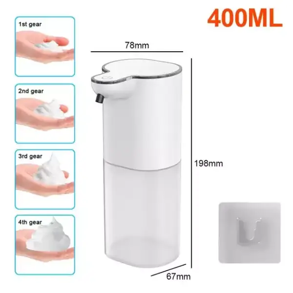 Dispensador automático de espuma jabonosa Dispensador automático de espuma jabonosa