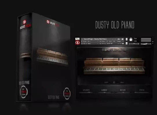 Librería Kontakt Dusty Old Piano Librería Kontakt Dusty Old Piano