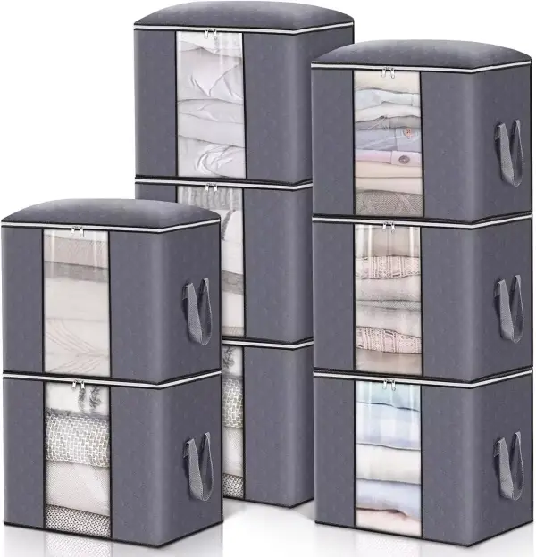 8x Bolsas de almacenamiento de 90L 8x Bolsas de almacenamiento de 90L