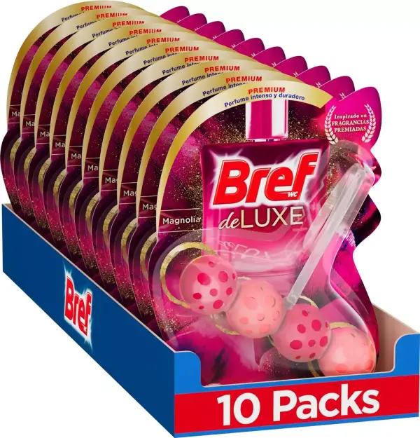 10x Colgadores WC Bref Deluxe Magnolia 10x Colgadores WC Bref Deluxe Magnolia