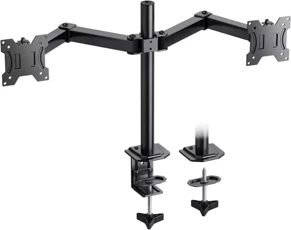 Soporte VESA de Doble Brazo de Escritorio Ajustable Soporte VESA de Doble Brazo de Escritorio Ajustable
