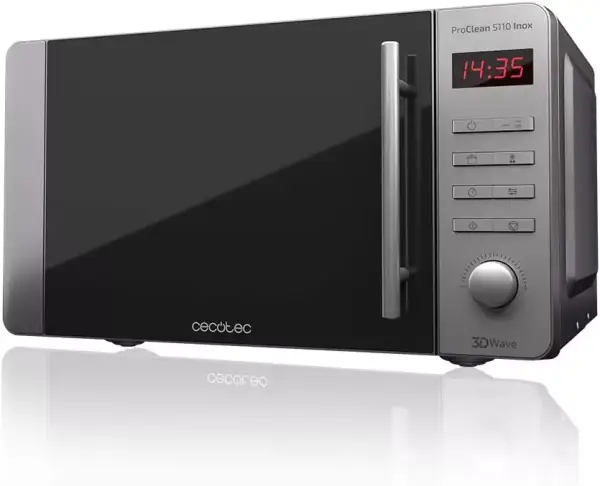Microondas Cecotec ProClean 5110 Inox con Grill Microondas Cecotec ProClean 5110 Inox con Grill