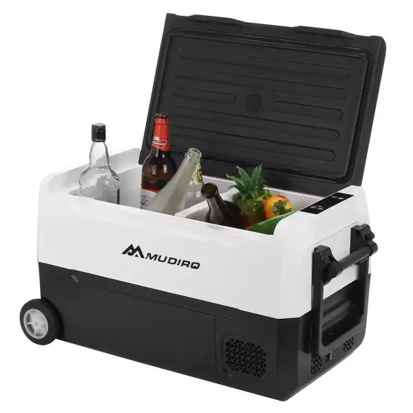 Nevera portátil 35L con compresor para coche y camping Nevera portátil 35L con compresor para coche y camping