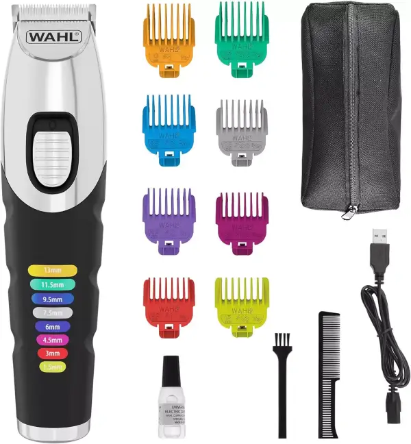 Cortabarbas Wahl Color Trim + 8 peines + Accesorios Cortabarbas Wahl Color Trim + 8 peines + Accesorios
