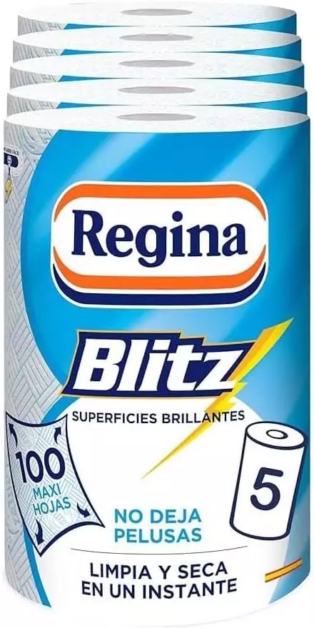 5x Rollos papel de cocina Regina Blitz 5x Rollos papel de cocina Regina Blitz