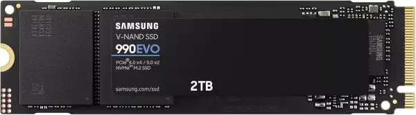 SSD NVMe Samsung 990EVO 2TB SSD NVMe Samsung 990EVO 2TB