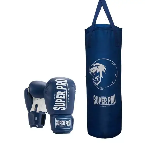 Conjunto Saco + Guantes Boxeo Super Pro Conjunto Saco + Guantes Boxeo Super Pro