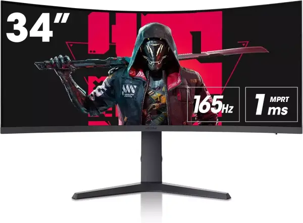 Monitor Gaming Curvo Koorui 34" WQHD VA 165Hz Monitor Gaming Curvo Koorui 34" WQHD VA 165Hz