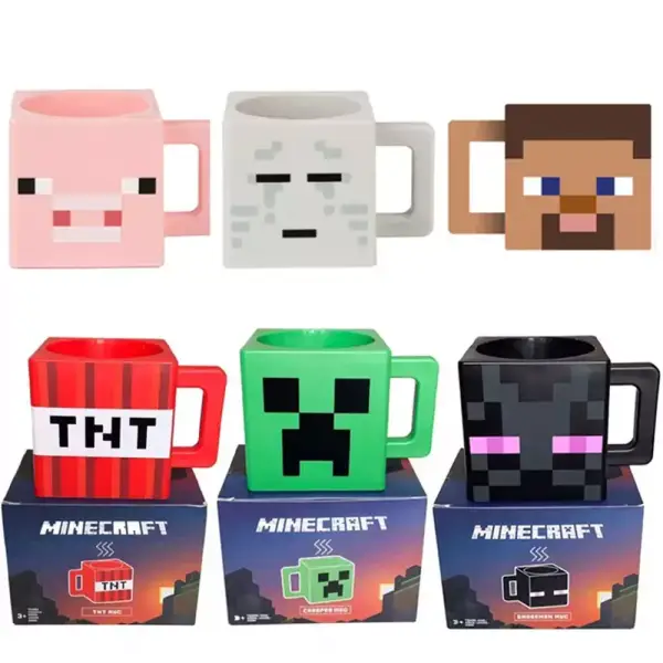 Taza Minecraft 3D 230 Ml Taza Minecraft 3D 230 Ml