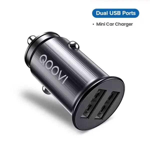 Minicargador USB Dual para coche Minicargador USB Dual para coche