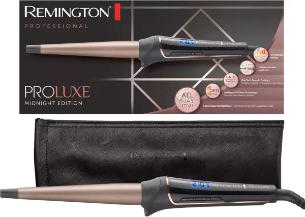 Rizador de Pelo Remington PROluxe Midnight Edition Rizador de Pelo Remington PROluxe Midnight Edition