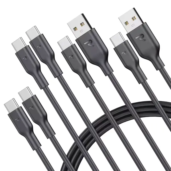 Pack de 4 cables USB C de 1M Pack de 4 cables USB C de 1M