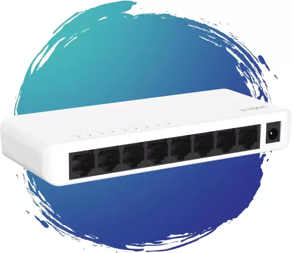 Switch 8 Puertos Ethernet Gigabit Strong Switch 8 Puertos Ethernet Gigabit Strong