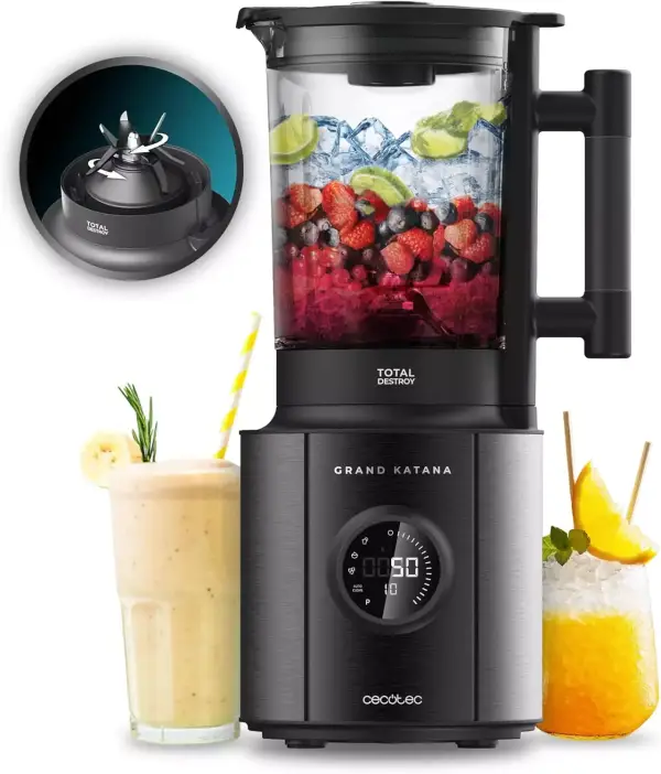Batidora de Vaso Cecotec Grand Katana 2700MAX 1,8L Batidora de Vaso Cecotec Grand Katana 2700MAX 1,8L